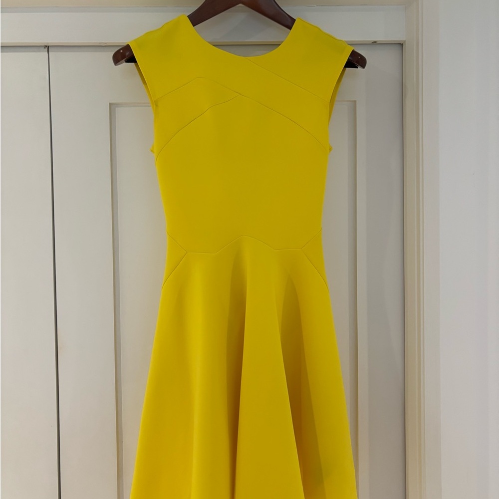 Ted Baker Vibrant Yellow Mini Dress